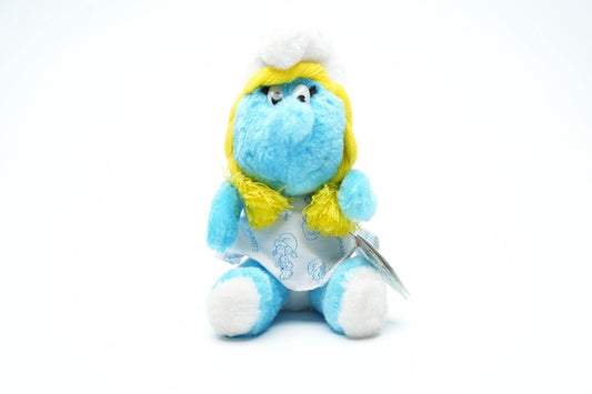 Smurfin Knuffel – 20 cm (7,9 inch) – Peyo 1981 – Wallace Berrie & Co.
