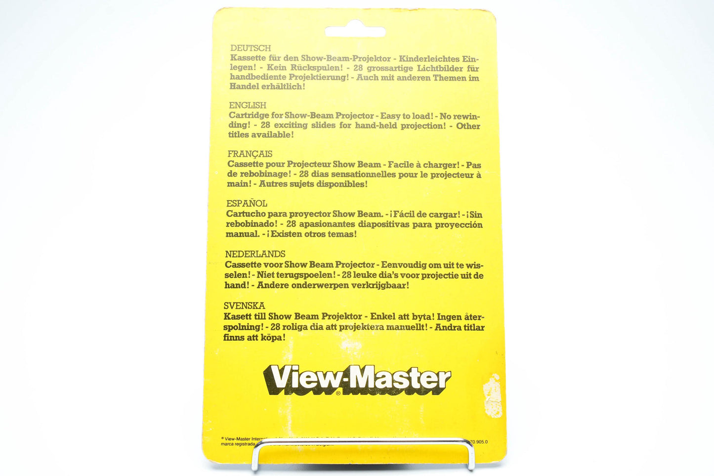 Vintage View-Master Show Beam Cassette – Popeye (1977) – Zeldzaam Verzamelobject