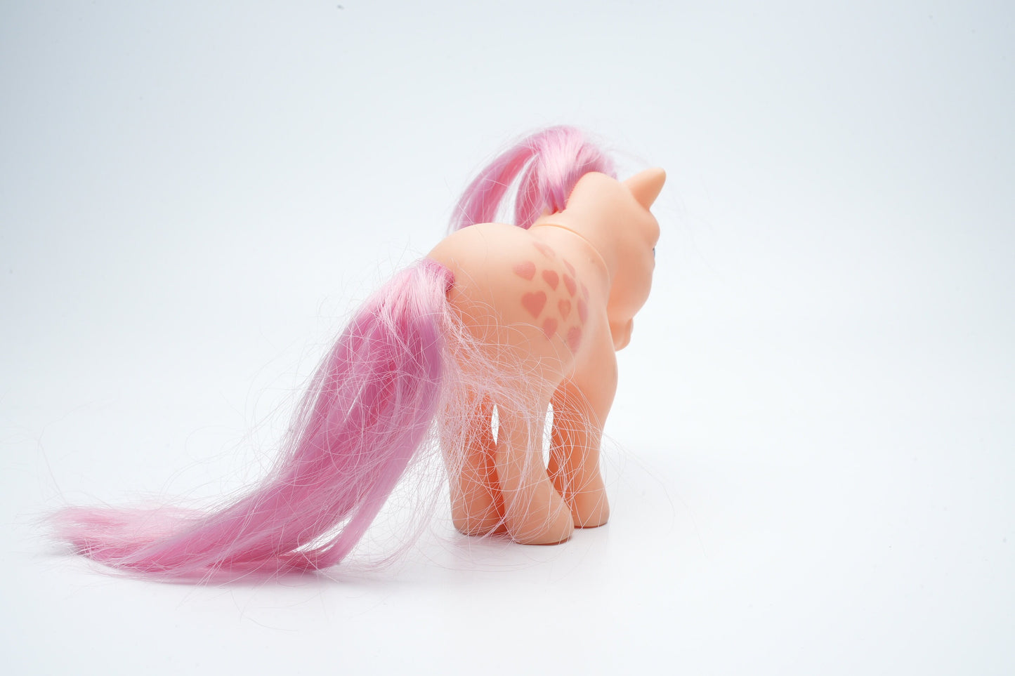 Peachy Pink Hearts | roze hartjes G1 My Little Pony | My Little Pony paarden