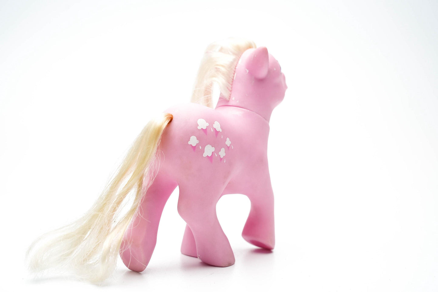 Vintage My Little Pony G1 Lickety Split – Origineel Hasbro uit 1984 – Roze Earth Pony met Roomwit Haar