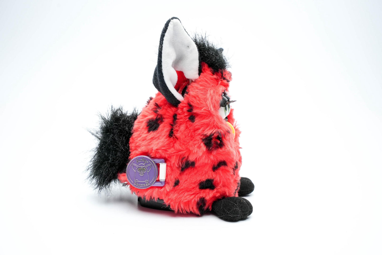 Zeldzame Vintage Furby 1999 – Leopard Furby – Werkt Goed!