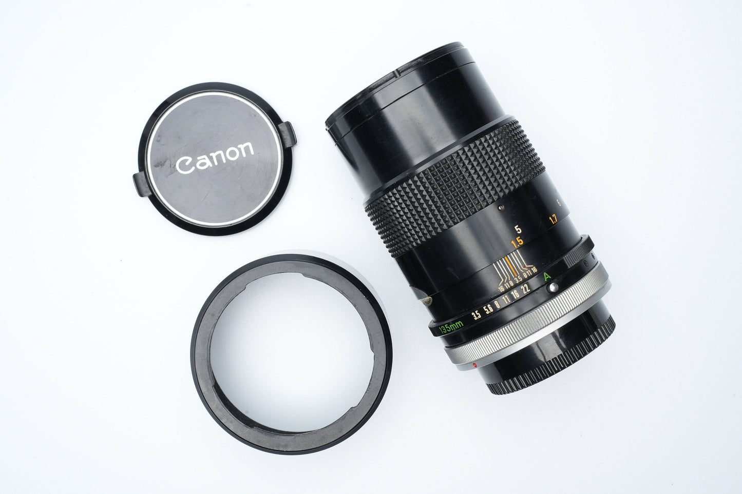 Canon 135mm f3.5 - vintage Canon objectief