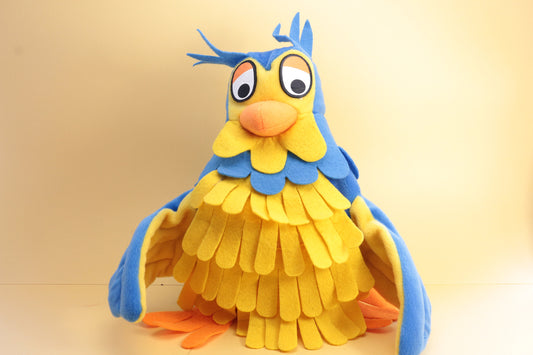 De fabeltjes krant handpop (hele goede staat)