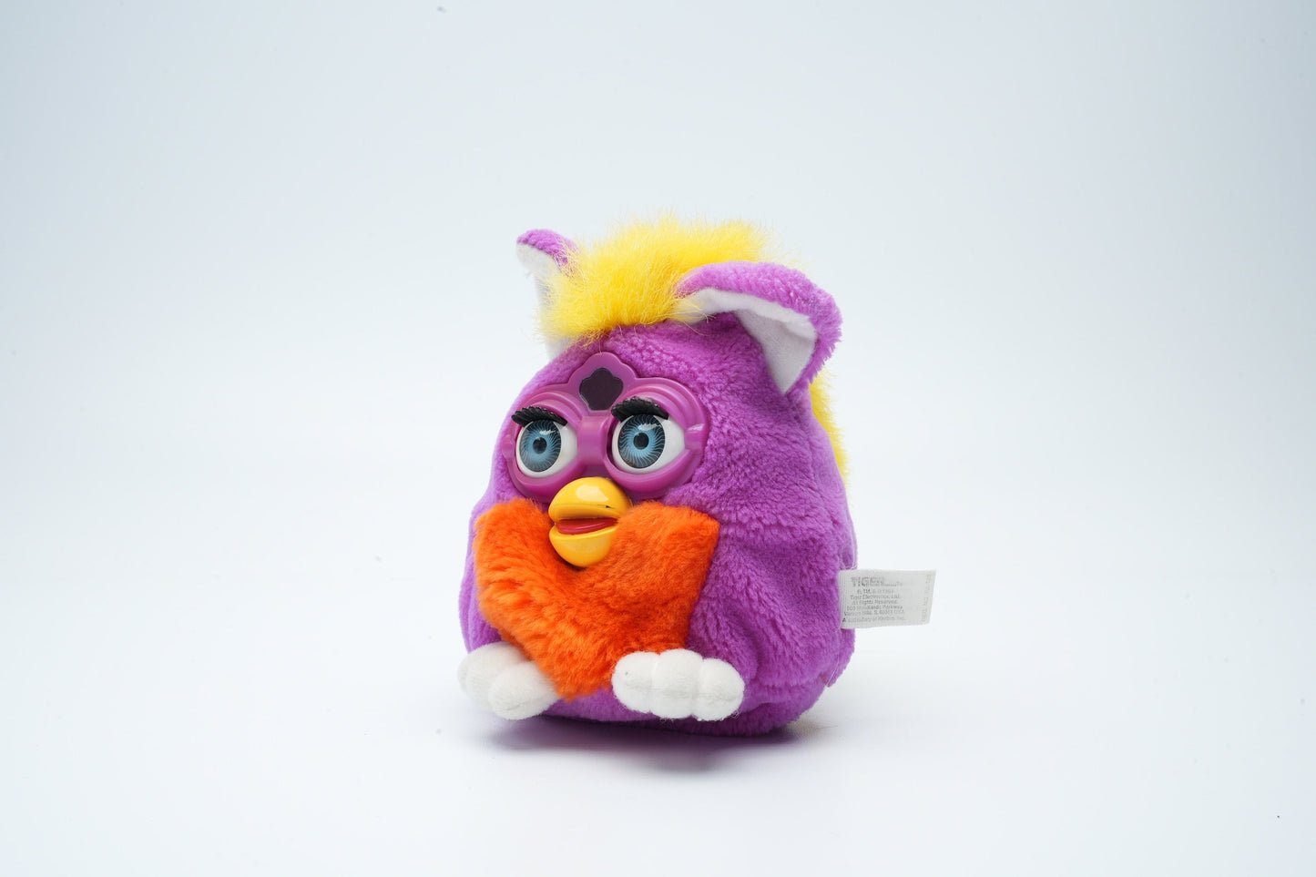 Furby Talking Buddy 1999 buddies cow beanbag | Furby pluche vintage furby speelgoed | Tiger Electronics | Furby Buddies