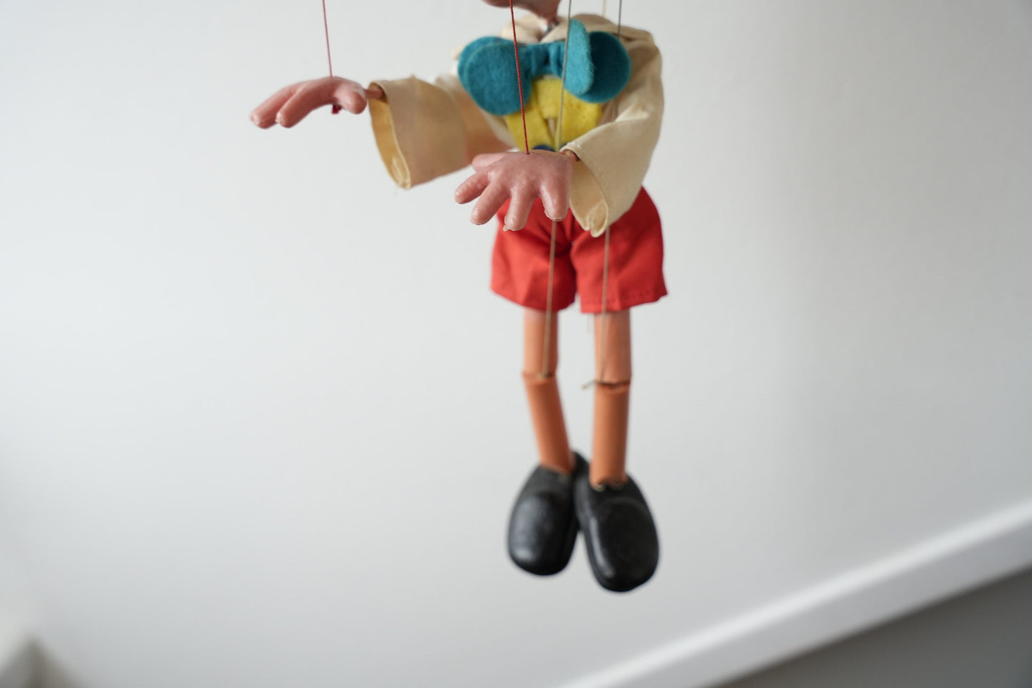Vintage Pelham Marionet pinokkio incl doos  1960's | Vintage Marionette pop |