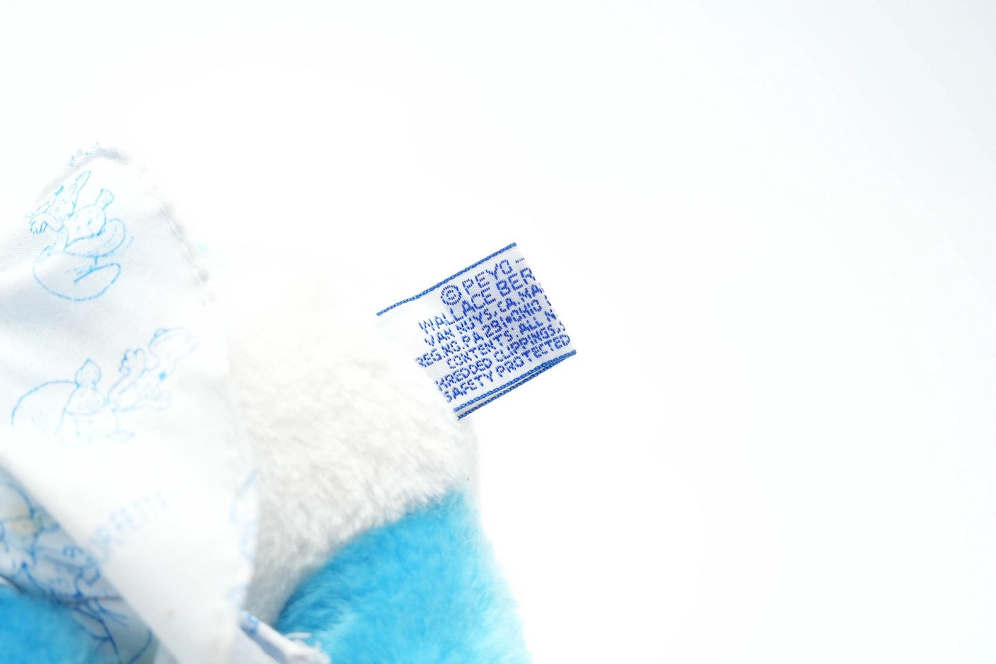 Smurfin Knuffel – 20 cm (7,9 inch) – Peyo 1981 – Wallace Berrie & Co.
