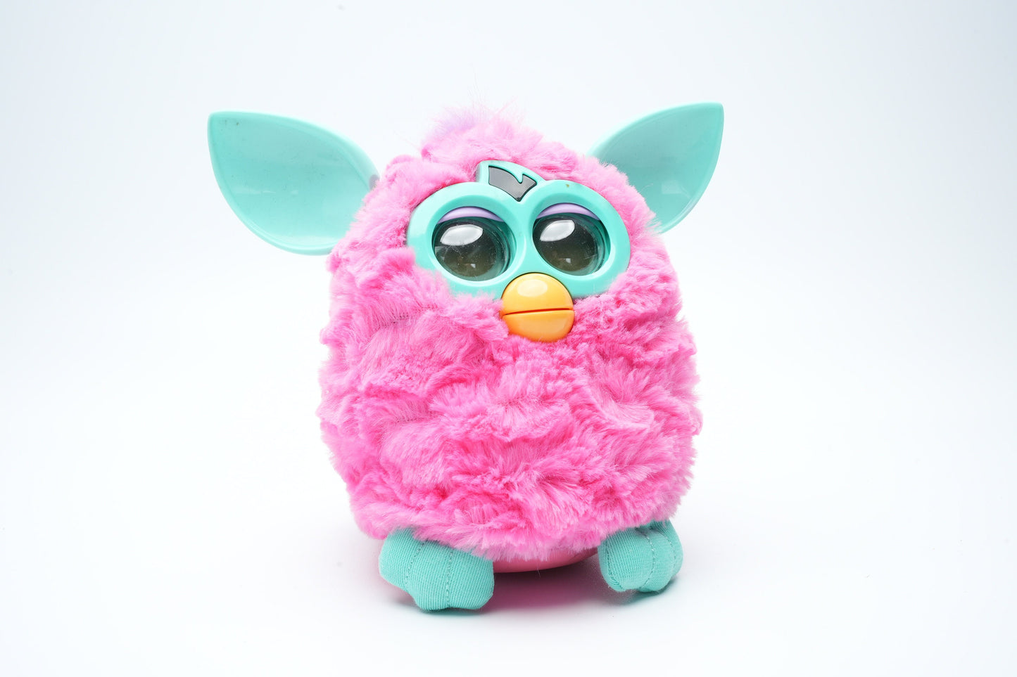 Furby Interactieve Elektronische Speelgoed | roze lichaam met blauwe oren en voeten | spreekt Frans