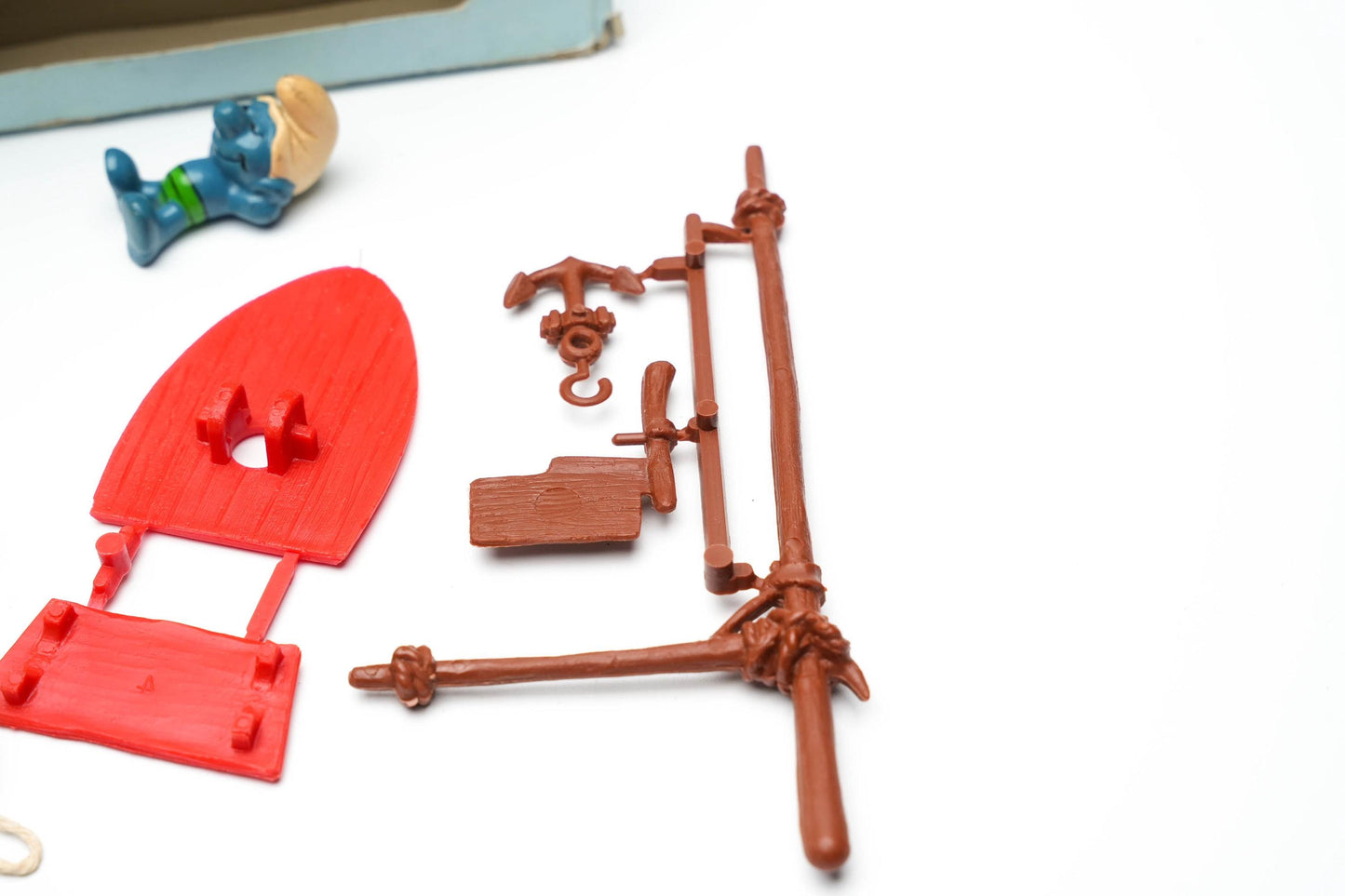 Smurfen Zeilboot Playset (Nr. 5) – Schleich Peyo 1980s