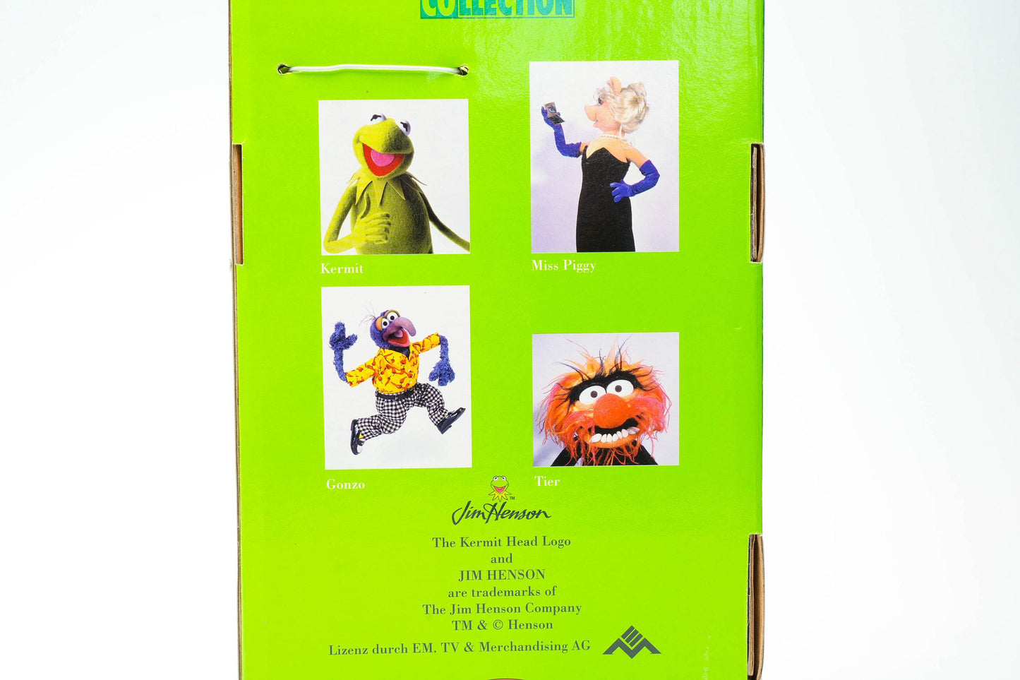 Kermit de Kikker Knuffelpop in Doos – Kermit Collection – 35 cm / ca. 13.8 inch – Vintage IGEL