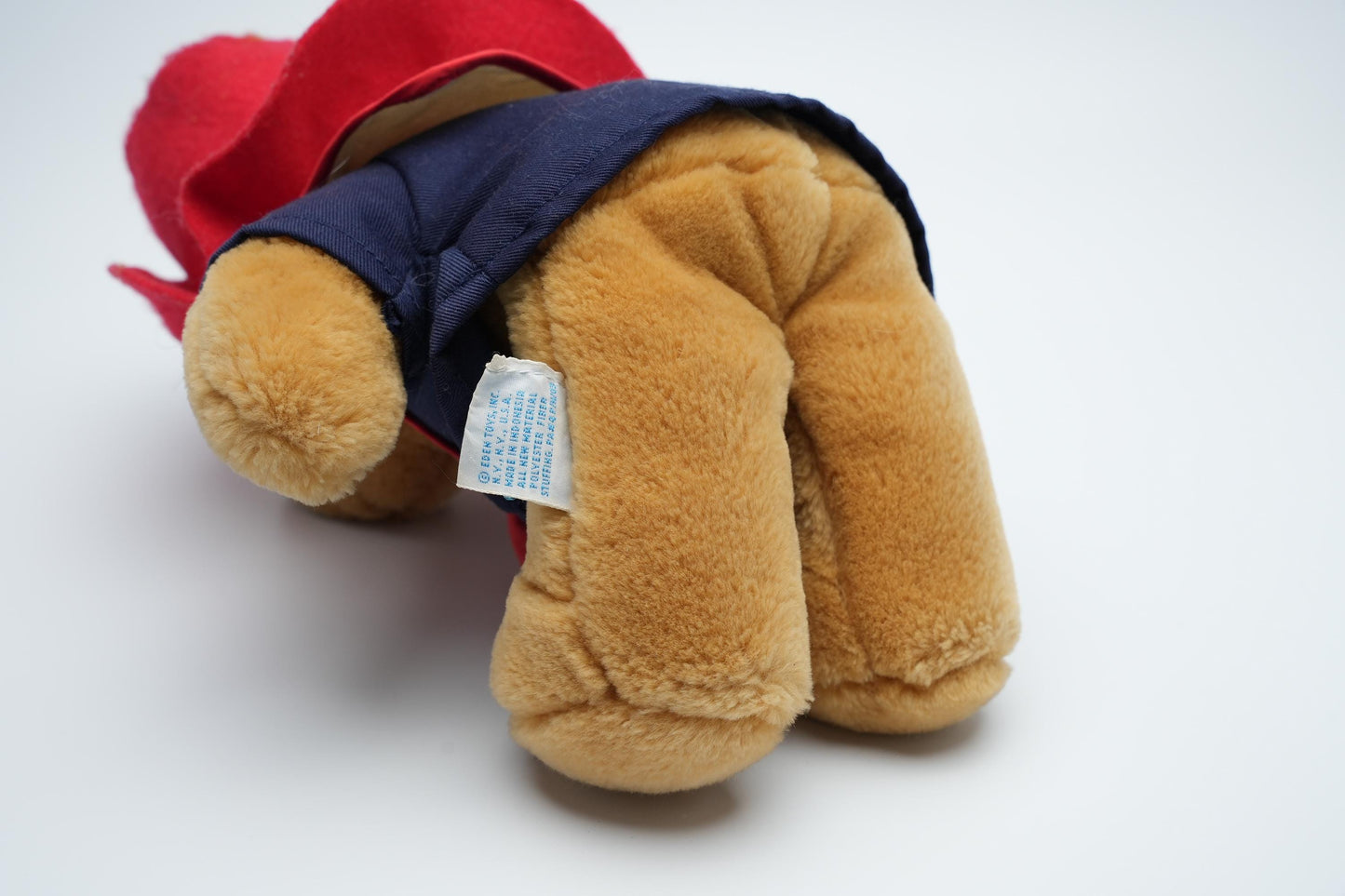 Paddington Bear plush - mooie vintage beren plush van Paddington