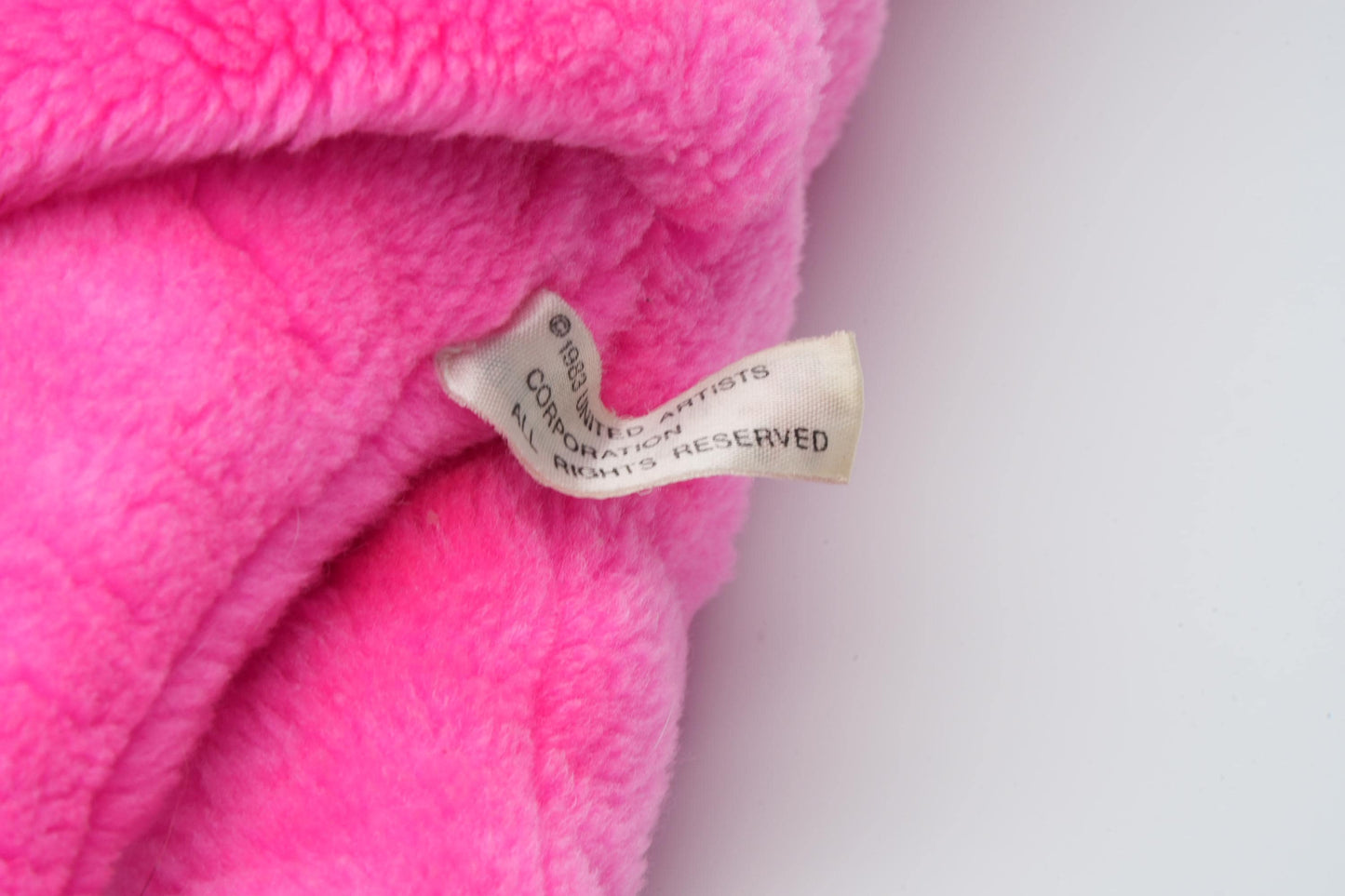 Pink Panther vintage plush 1983 United Artists