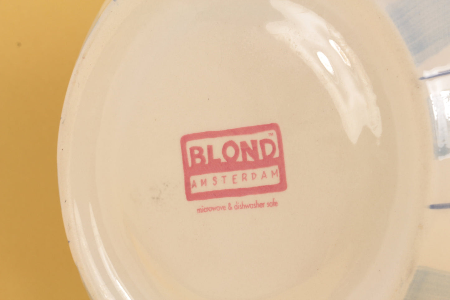 Theelicht van Blond Amsterdam - Delfts blauw stijl - modern