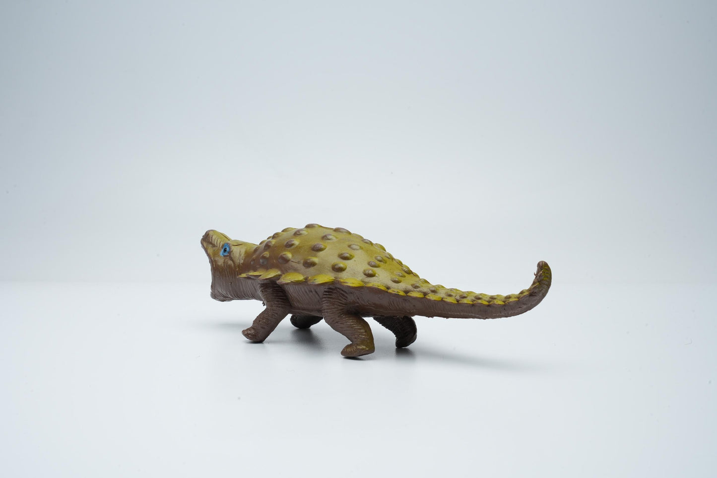 Vintage Sauropelta dinosaurus speelgoed figuur