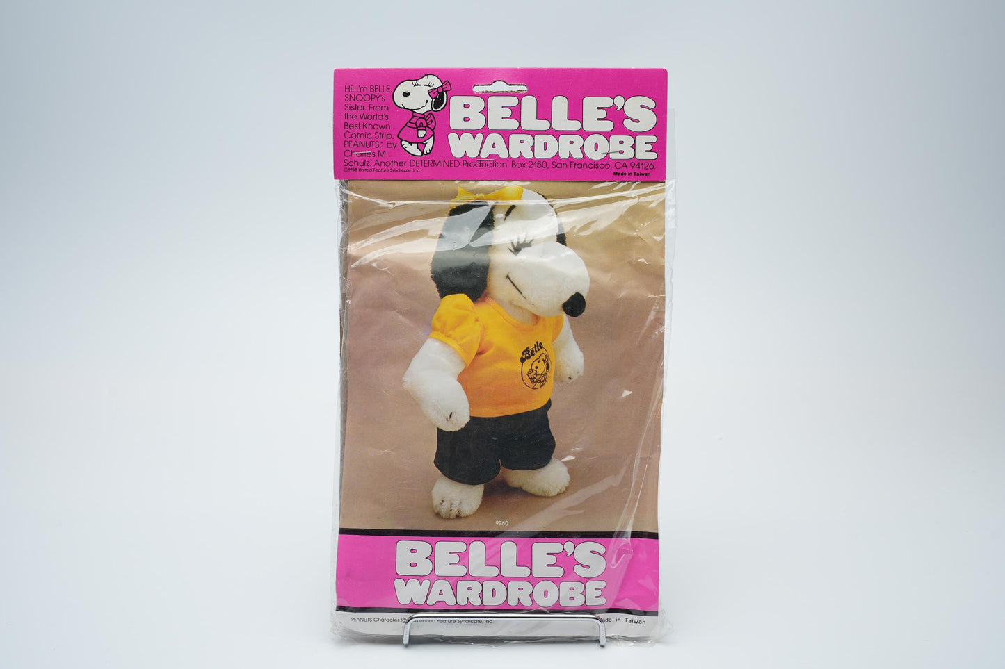 Belle's Wardrobe - Vintage Snoopy Belle Kleding Set (1980s) - Nieuw in Verpakking