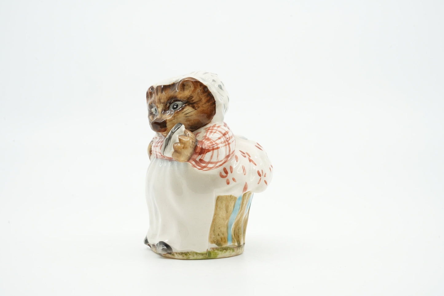 Mrs. Tiggy Winkle- Beatrix Potter Beeldje- Beswick, Engeland, Copyright 1948