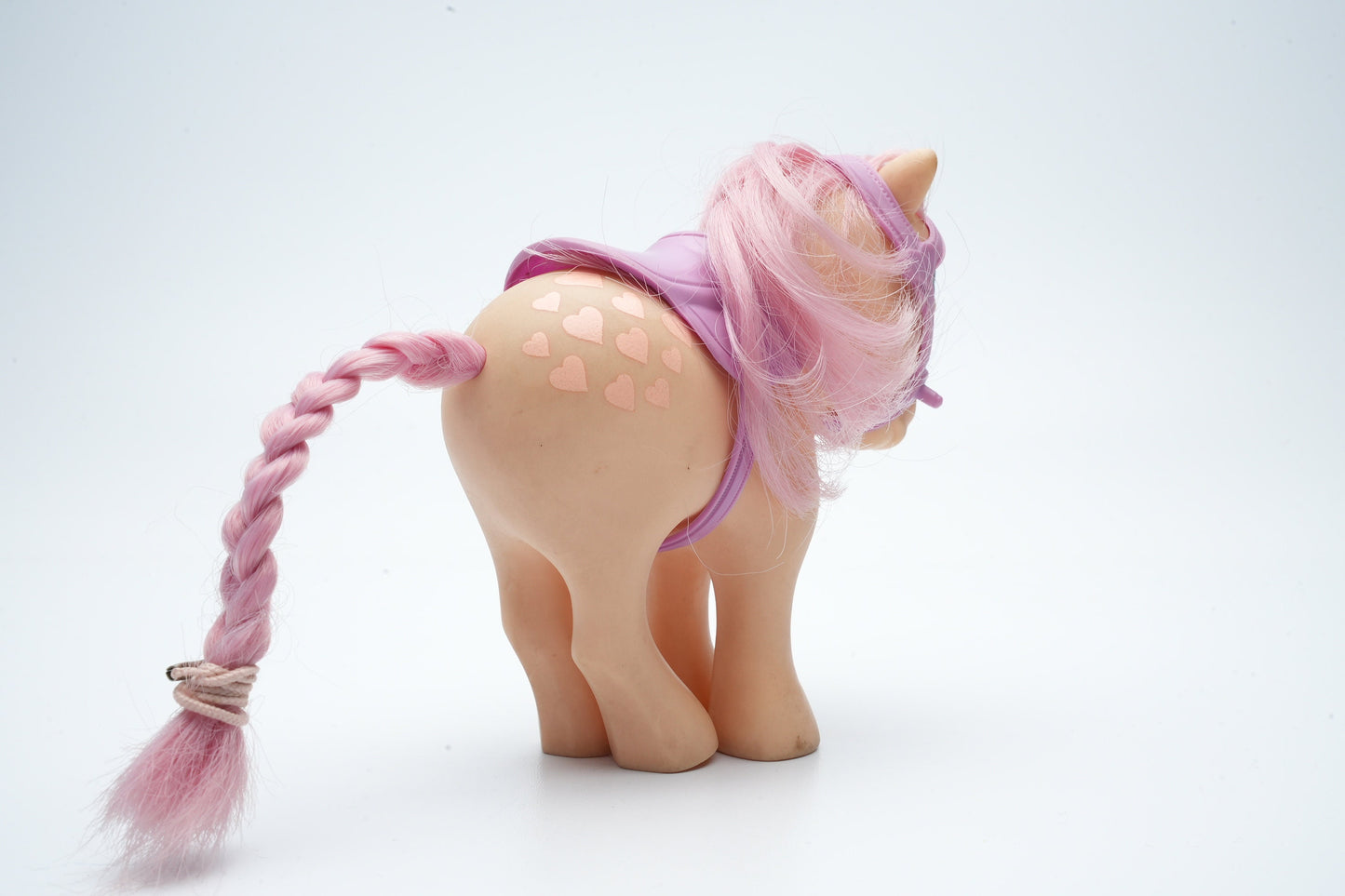 Peachy Pink Hearts | roze hartjes G1 My Little Pony | My Little Pony paarden
