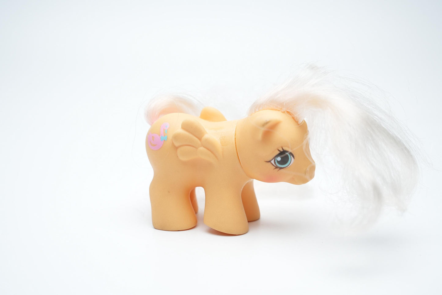 My Little Pony Vintage Figurine – Oranje met Witte Manen
