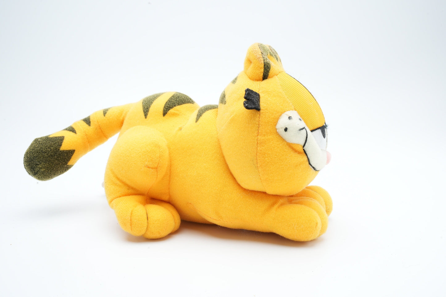 Garfield die ligt | vintage oude Garfield pluche