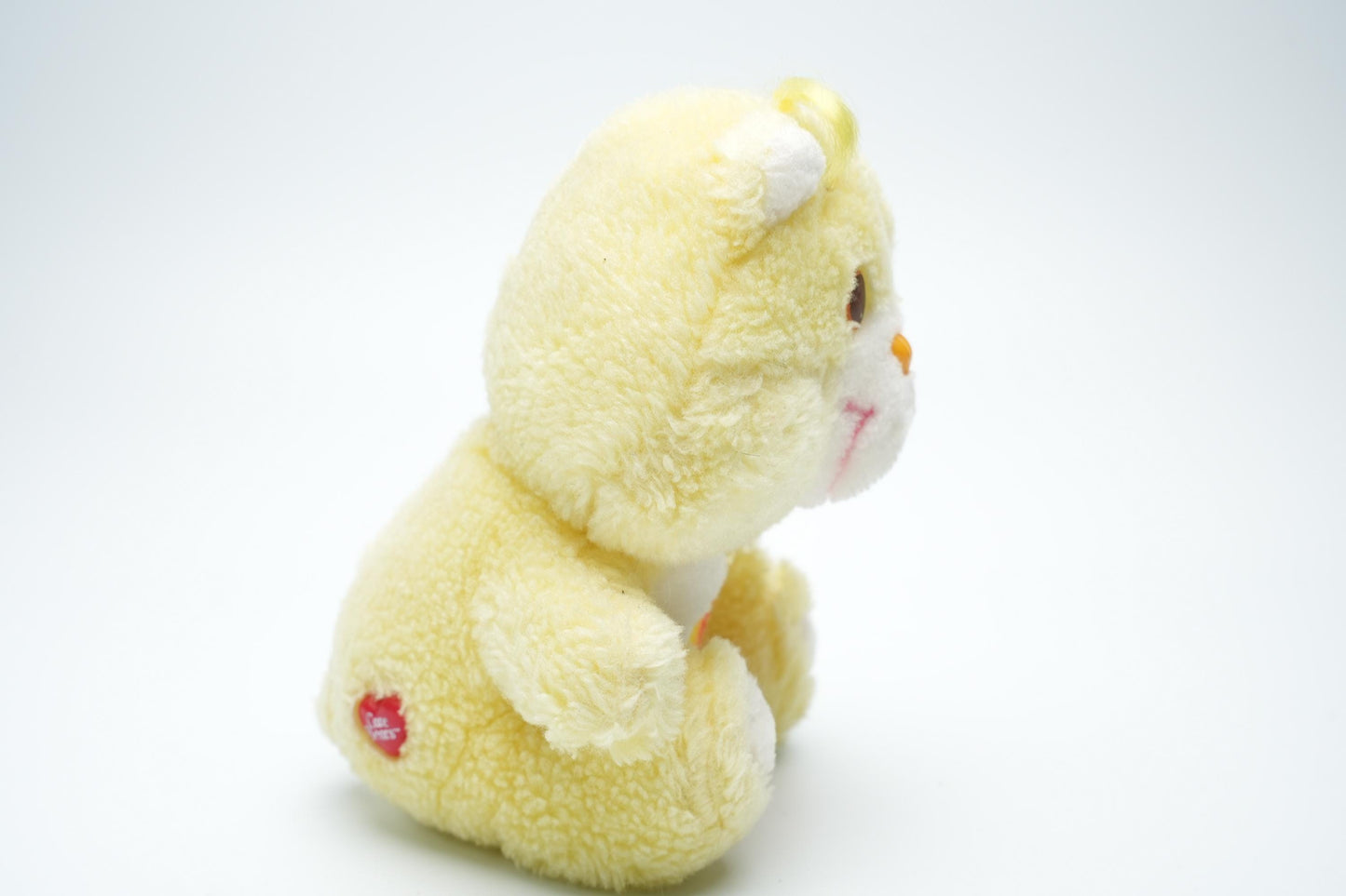 Vintage Birthday Bear Care Bear plush - 16 cm (6,3 inches) - zeldzame gele vintage pluche