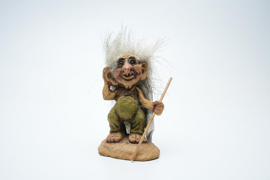 Nyform Vintage Troll – 10 cm / 3.9 inch – Handgemaakt in Litouwen