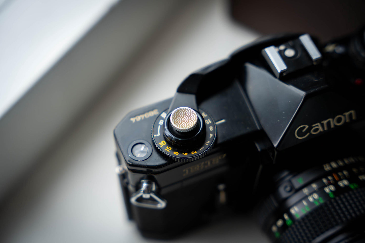 Gepersonaliseerde ontspanknop voor voor vintage en moderne camera's