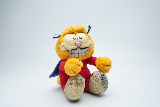 Garfield superman | Garfield plush met superman outfit "Super Cat"