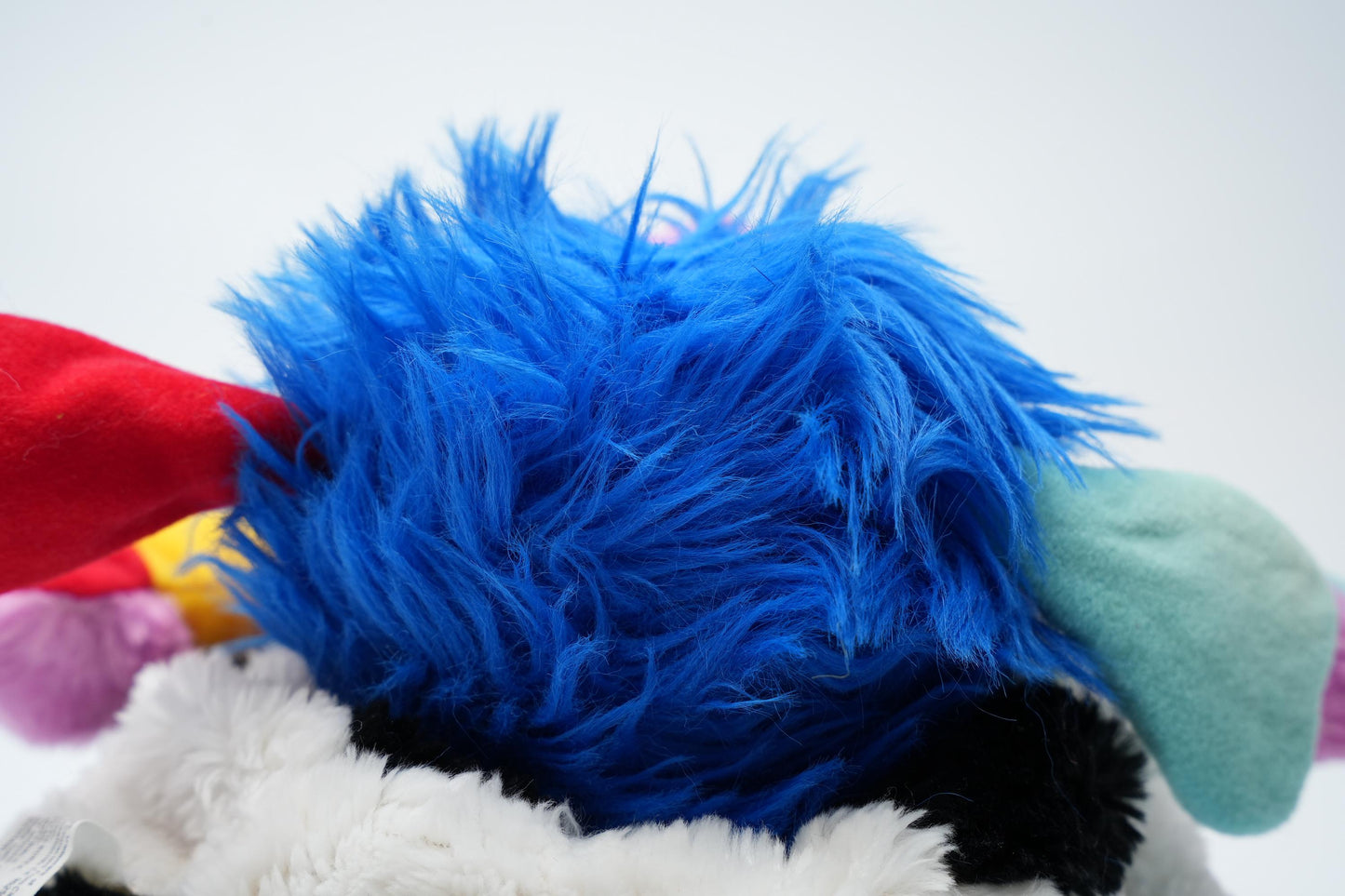 Vintage 1986 Popples Sports Popple – Big Kick Voetbal Editie – 28 cm (11 inch)