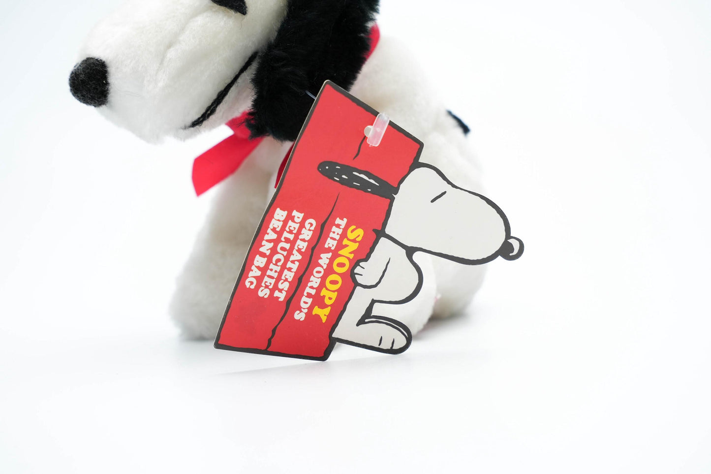 Snoopy Bean Bag zeldzaam – Butterfly Originals – 1958 United Feature Syndicate (14 cm / 5.5 inch)
