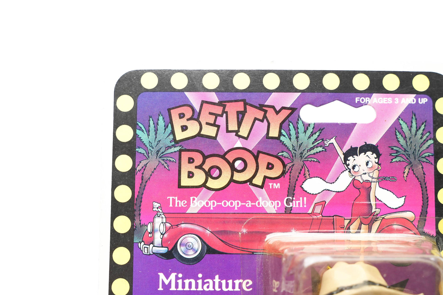 Betty Boop Miniatuurfiguur – 1986 – MD Toys – Western Cowgirl Editie