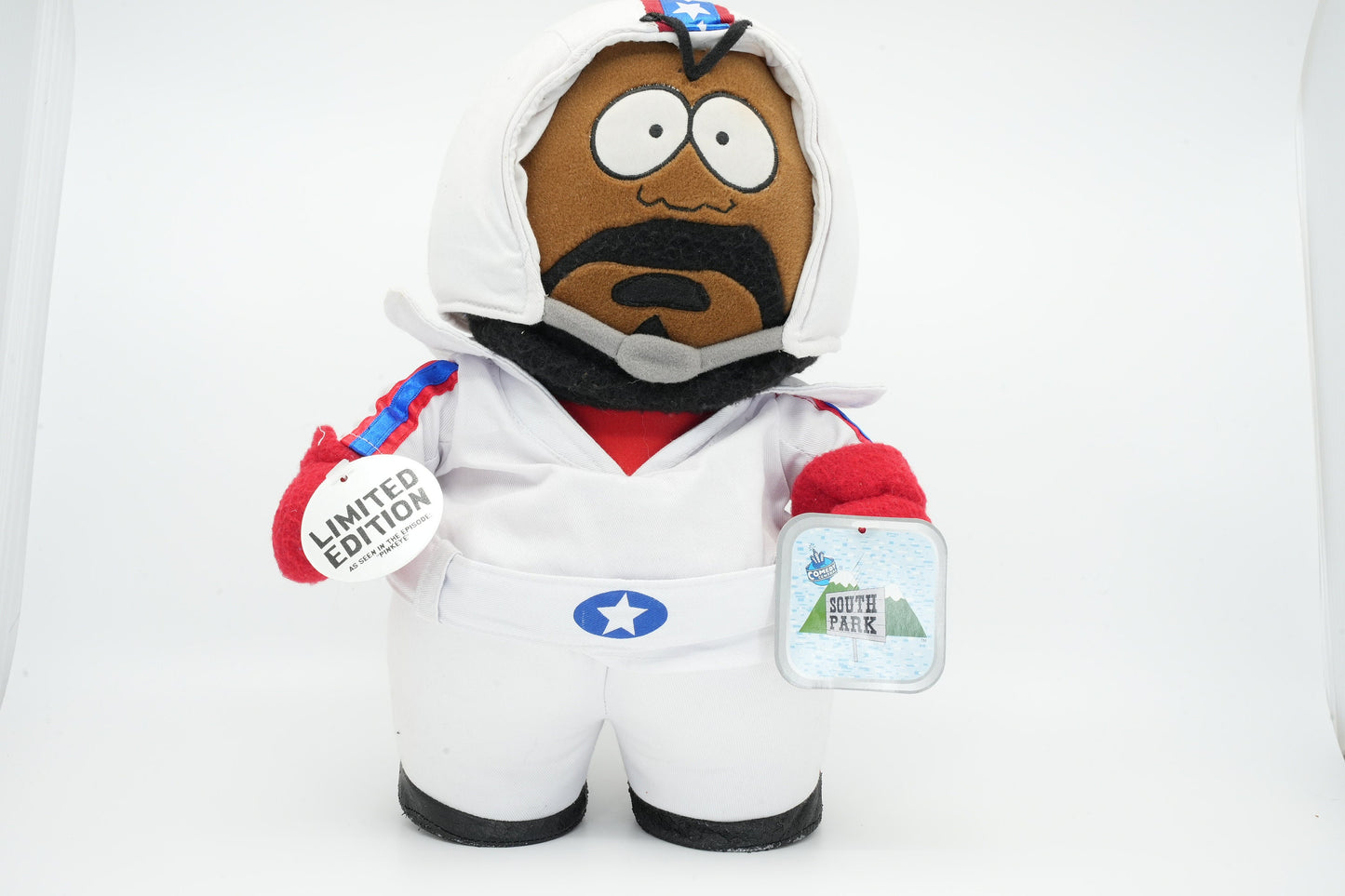 Zeldzame chef evil kenevil - Limited Edition 1998 van Chef in de ruimte- plush | Comedy Central knuffel 15 inch | Grappige TV-show