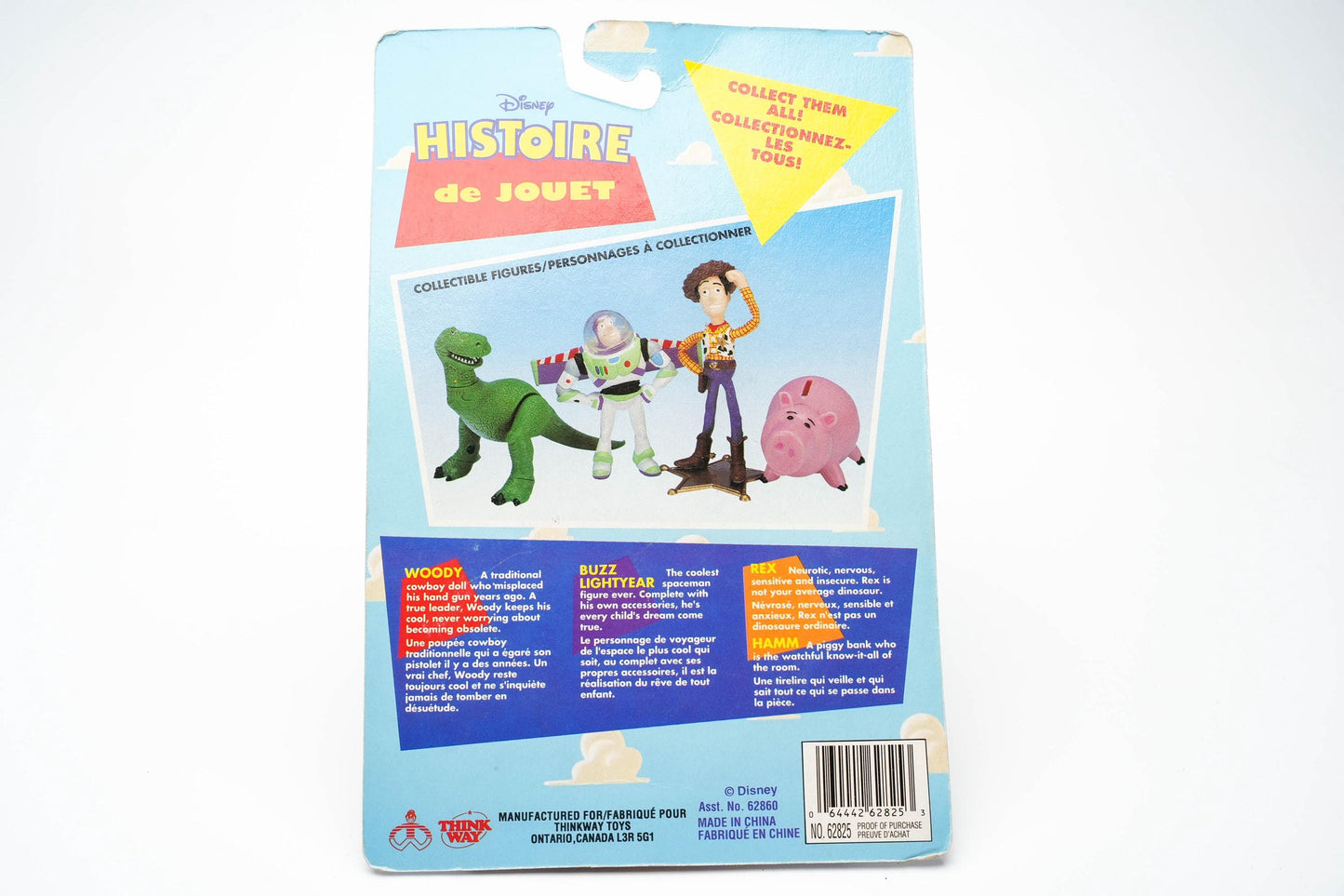Toy Story Hamm Speelfiguur – Thinkway Toys – 1995