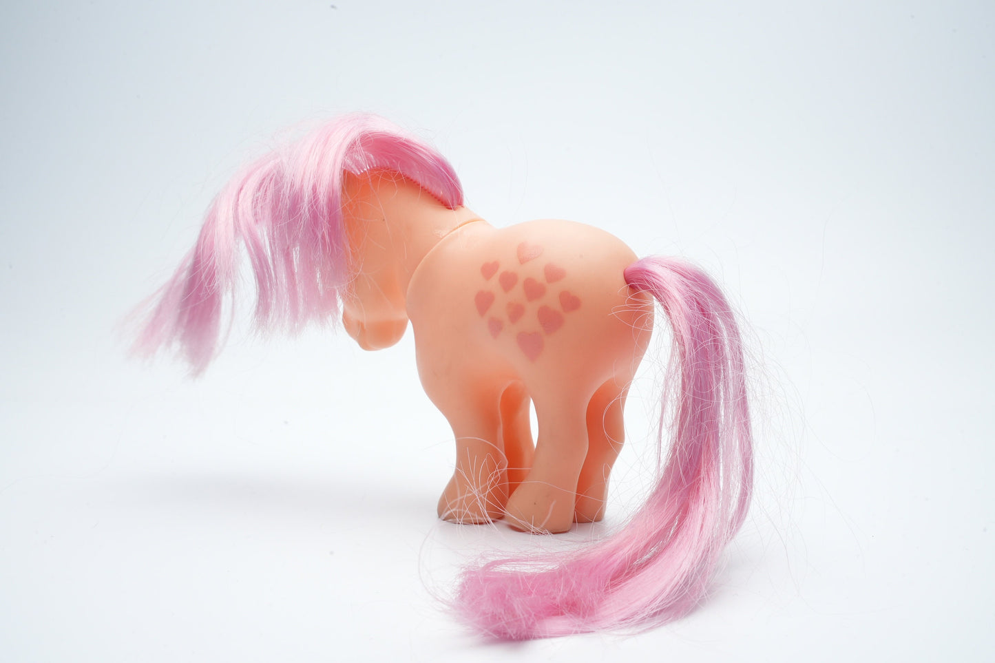 Peachy Pink Hearts | roze hartjes G1 My Little Pony | My Little Pony paarden