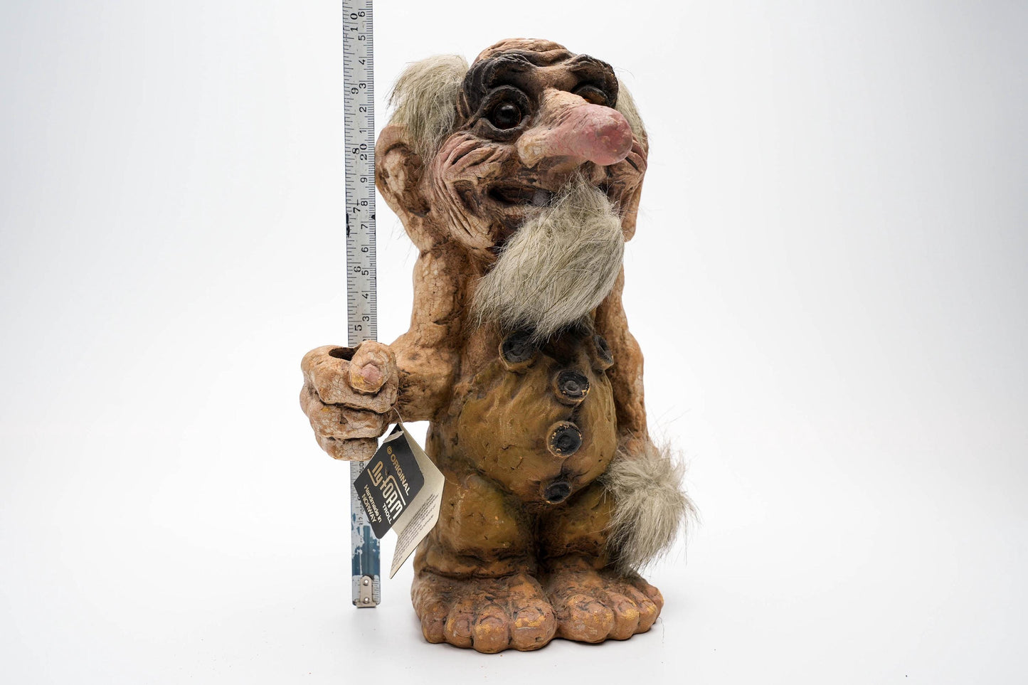 Nyform opa staand – Handgemaakt in Noorwegen – 25 cm/9.8 inch