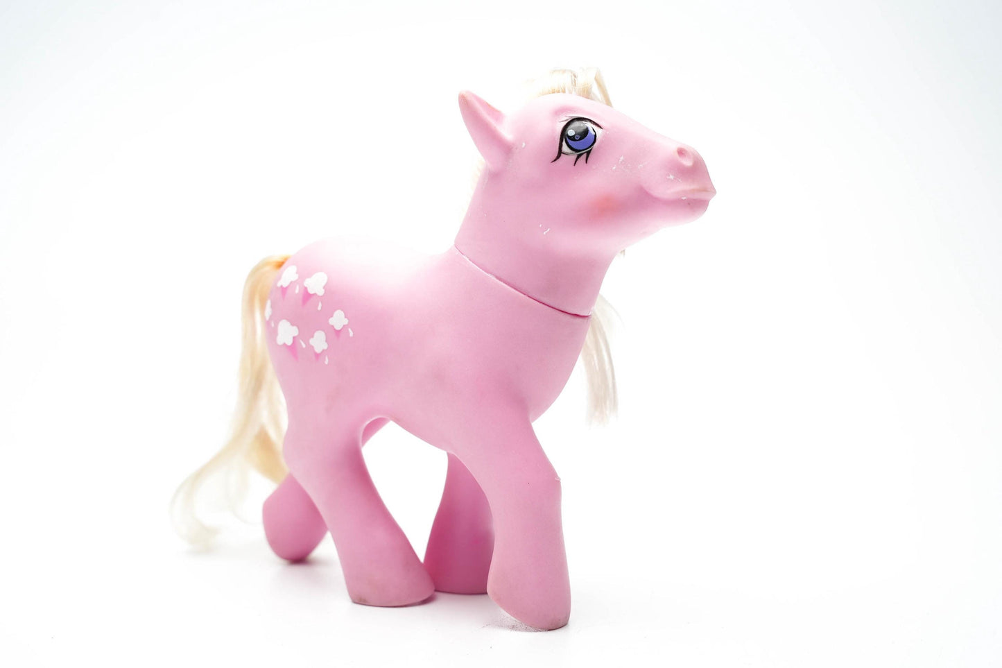Vintage My Little Pony G1 Lickety Split – Origineel Hasbro uit 1984 – Roze Earth Pony met Roomwit Haar