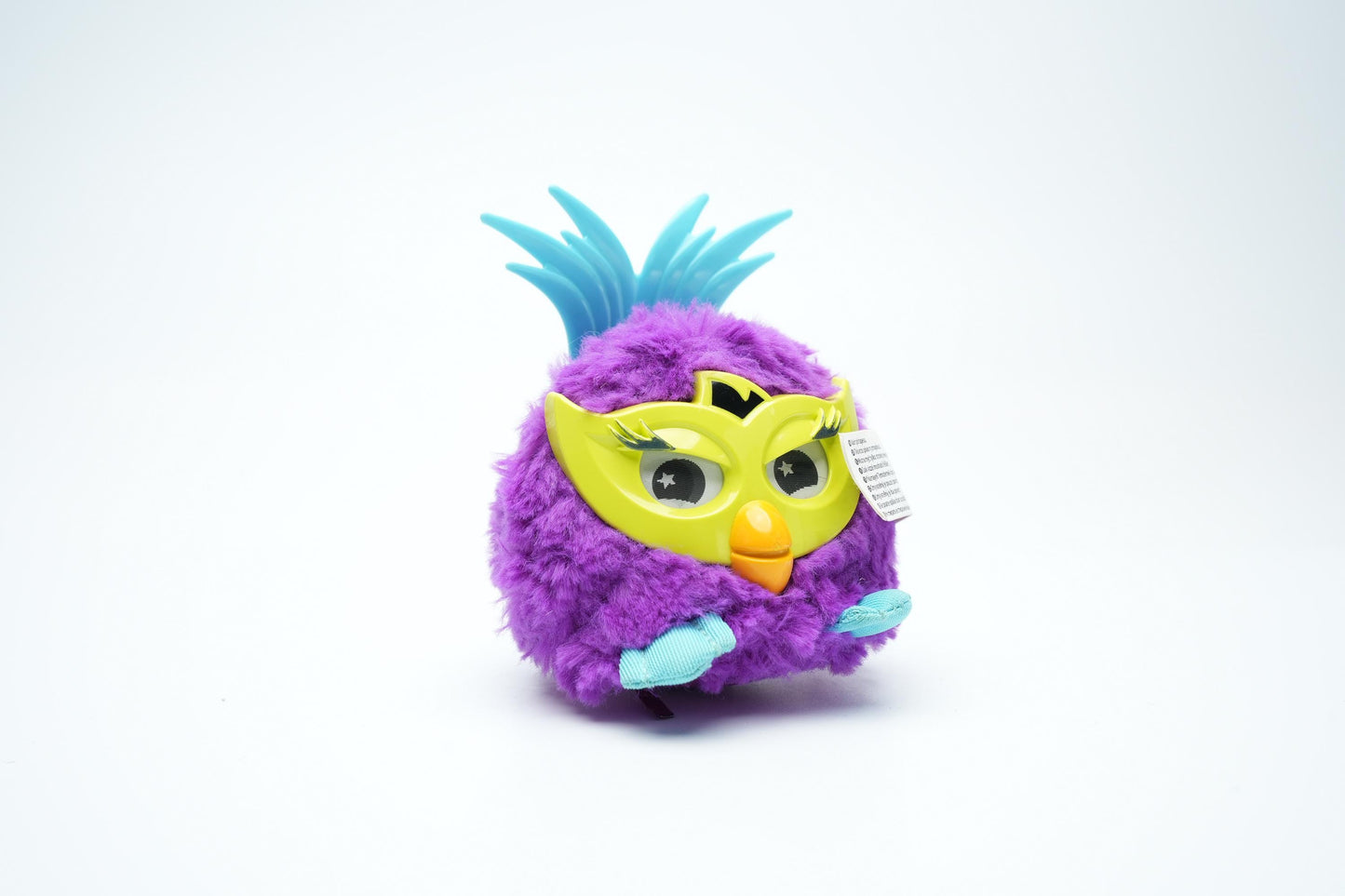 Furby Furbling "Sweet" Series – Paars Met Bril en Blauwe Kuif – Zeldzaam Miniatuur Verzamelobject
