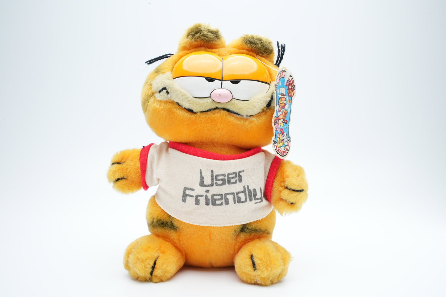 Garfield User Friendly t-shirt | zeldzame vintage Garfield plush