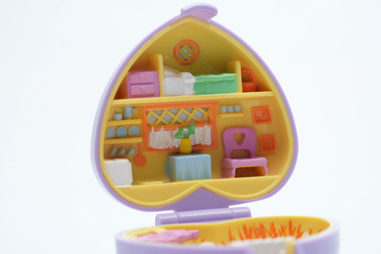 Vintage Polly Pocket Pretty Bunnies – 1993 Bluebird Compact – Met 2 Originele Konijntjes