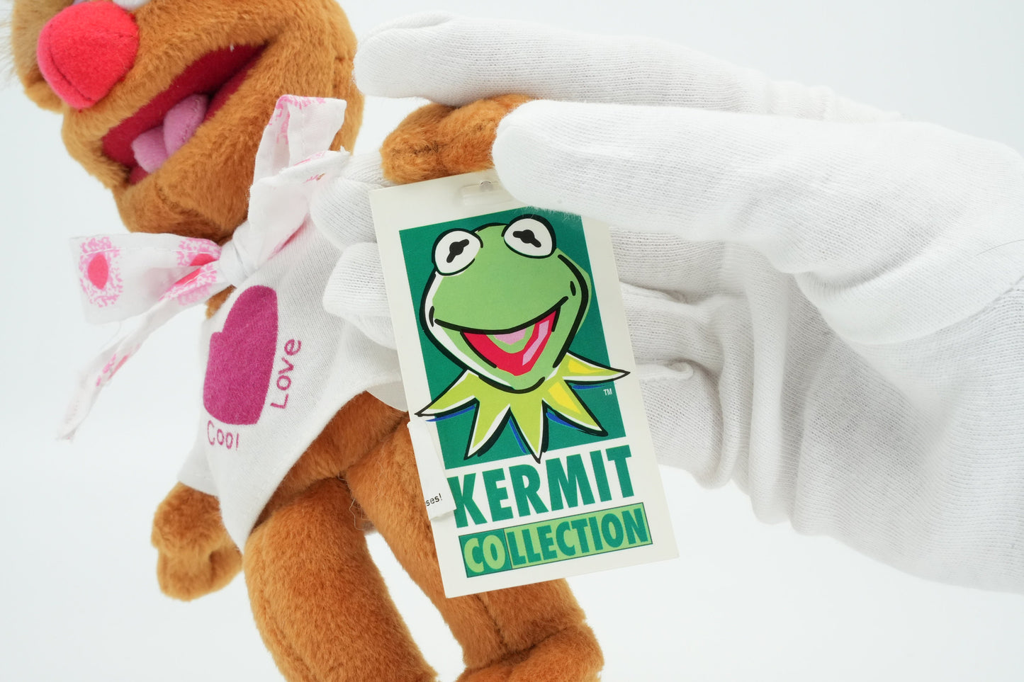 Zeldzame Fozzie beer plush | bekend van de Kermit collection en enorm schattig voor de verzameling | Junior AG speelgoed