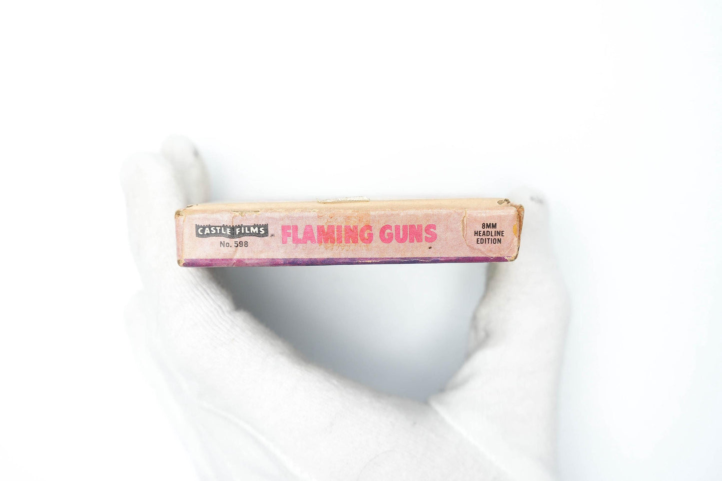 Super 8 Film – Flaming Guns met Rory Calhoun – Castle Films No. 598 – Zwart-wit Westernklassieker (Headline Edition)