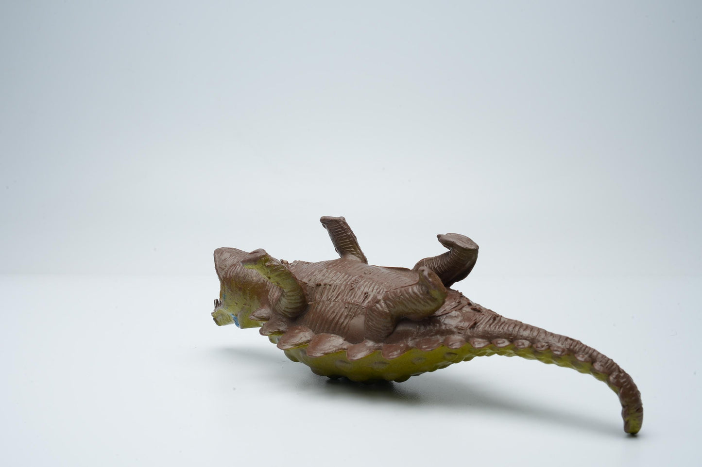 Vintage Sauropelta dinosaurus speelgoed figuur