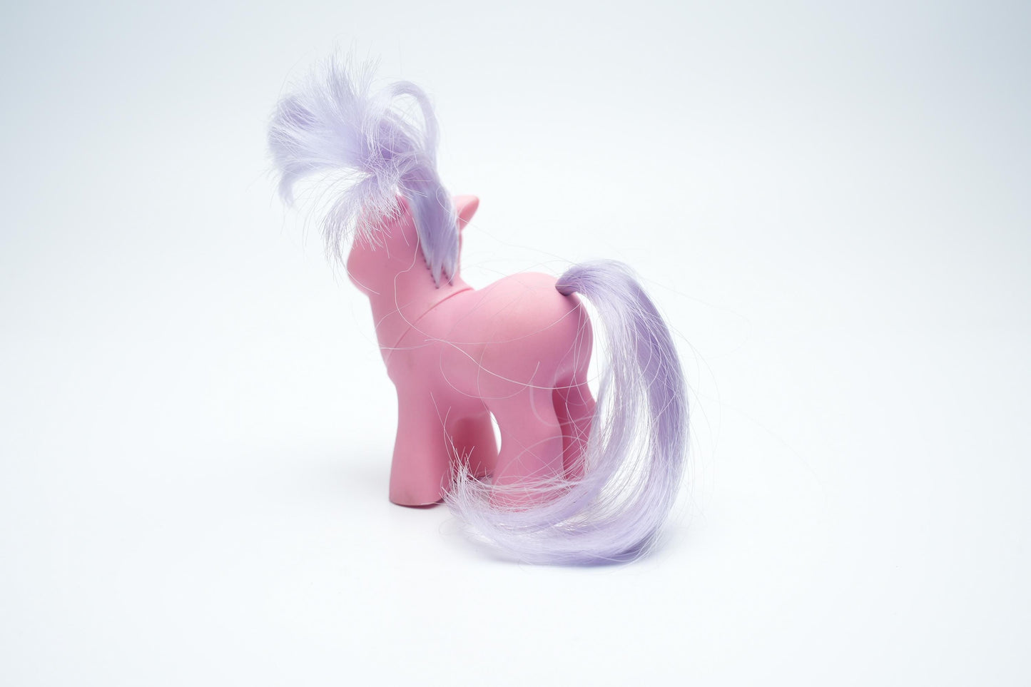 Vintage My Little Pony - Roze Pony met Paarse Manen