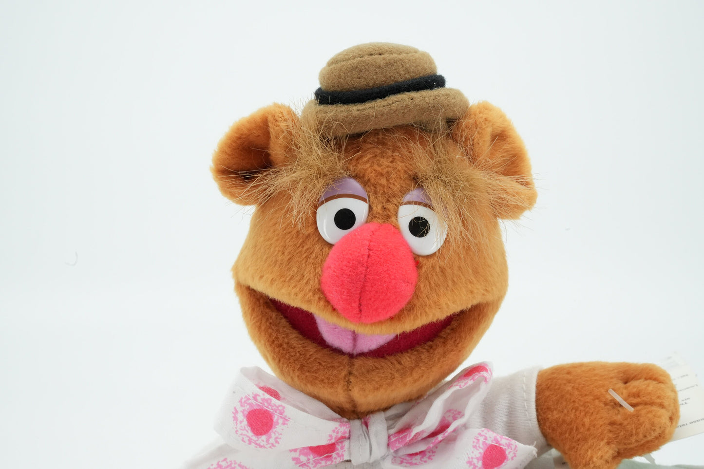 Zeldzame Fozzie beer plush | bekend van de Kermit collection en enorm schattig voor de verzameling | Junior AG speelgoed