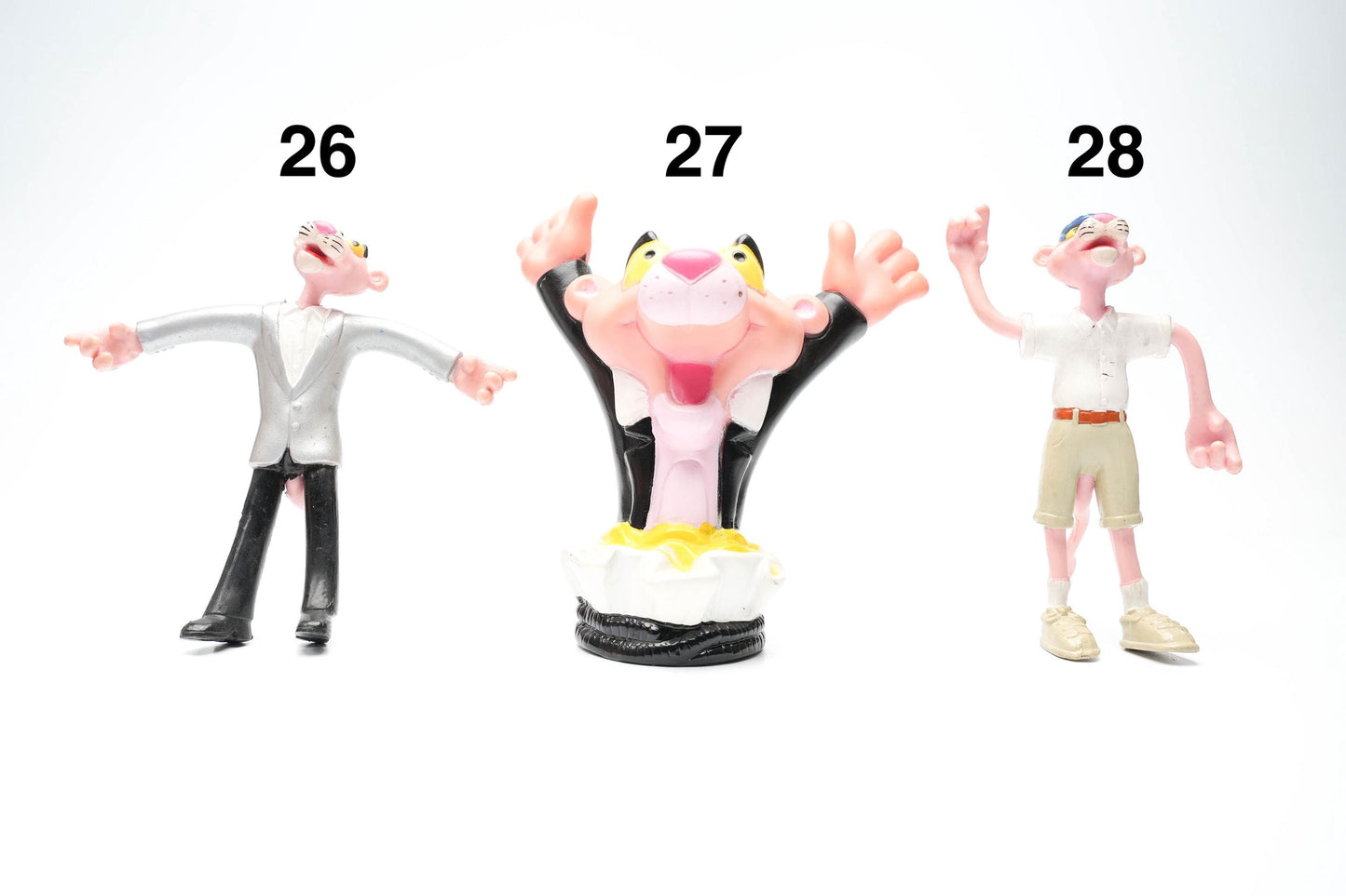 Vintage Bully Pink Panther poppetje jaren 80 – kies jouw favoriet!