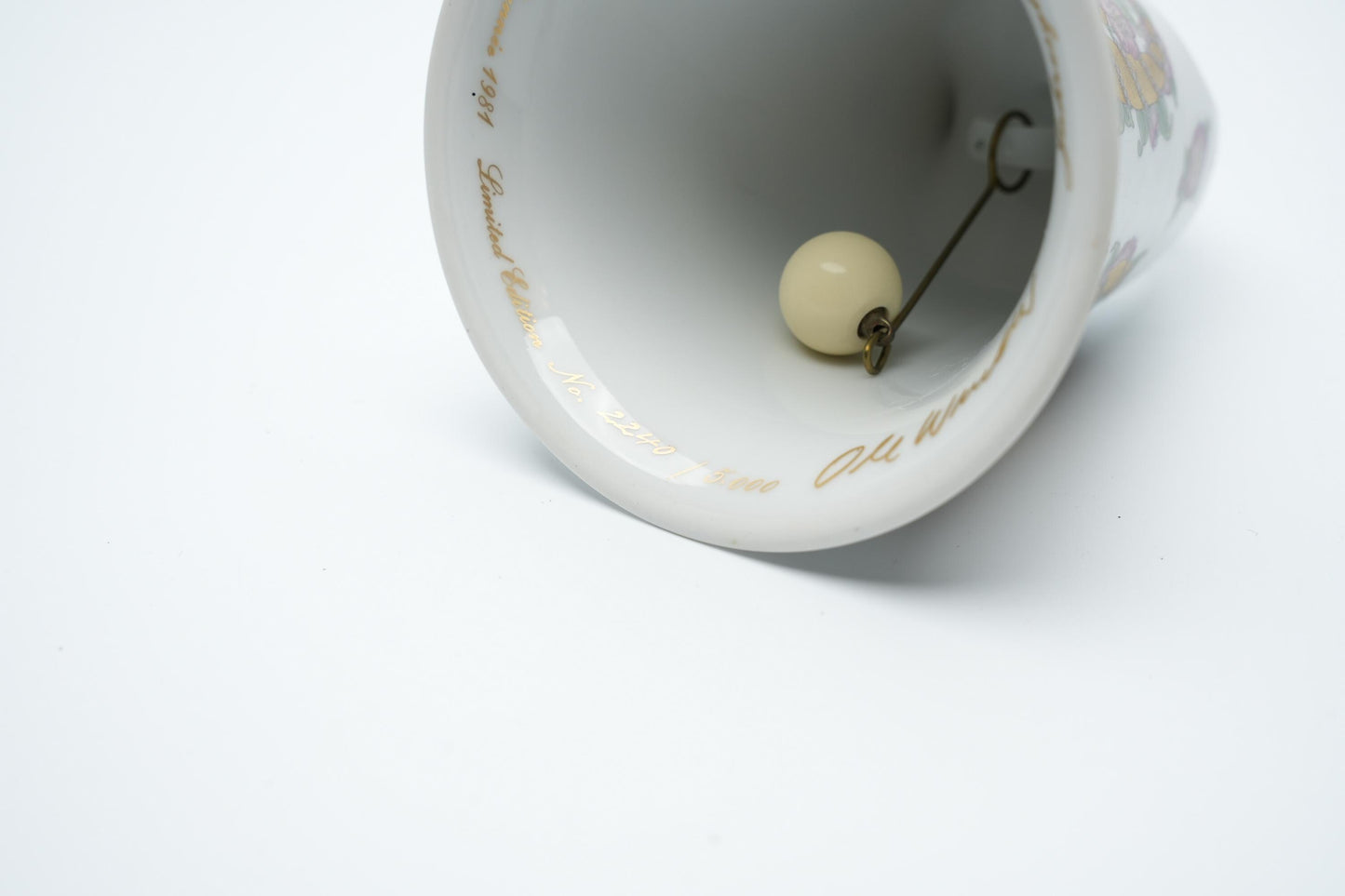 Vintage Hutschenreuther Jaarbel 1981 - Limited Edition Nr. 2240/5000