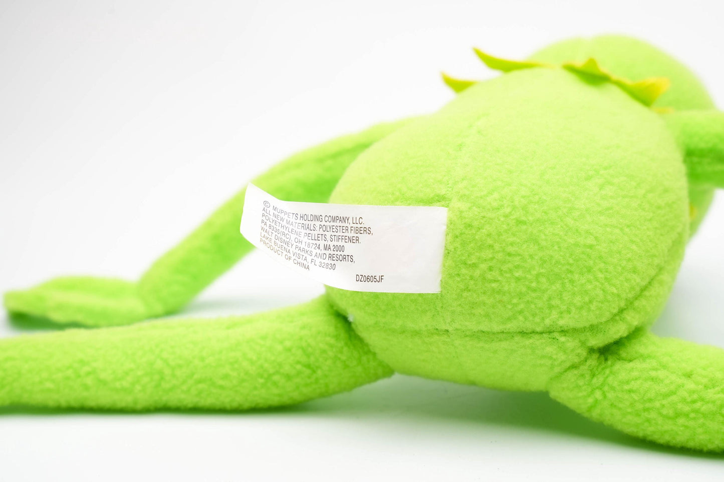 Vintage Kermit de Kikker knuffel – The Muppets Disney Parks uitgave – 28 cm (11 inch)