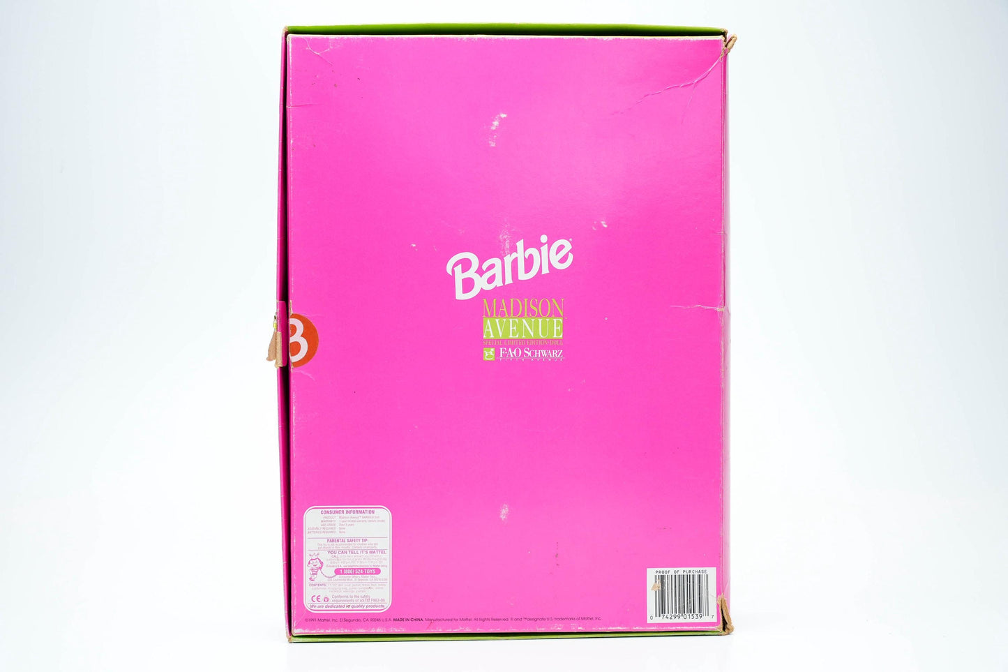 Limited Edition Barbie Madison Avenue FAO Schwarz (1995) – Vintage Verzamelobject
