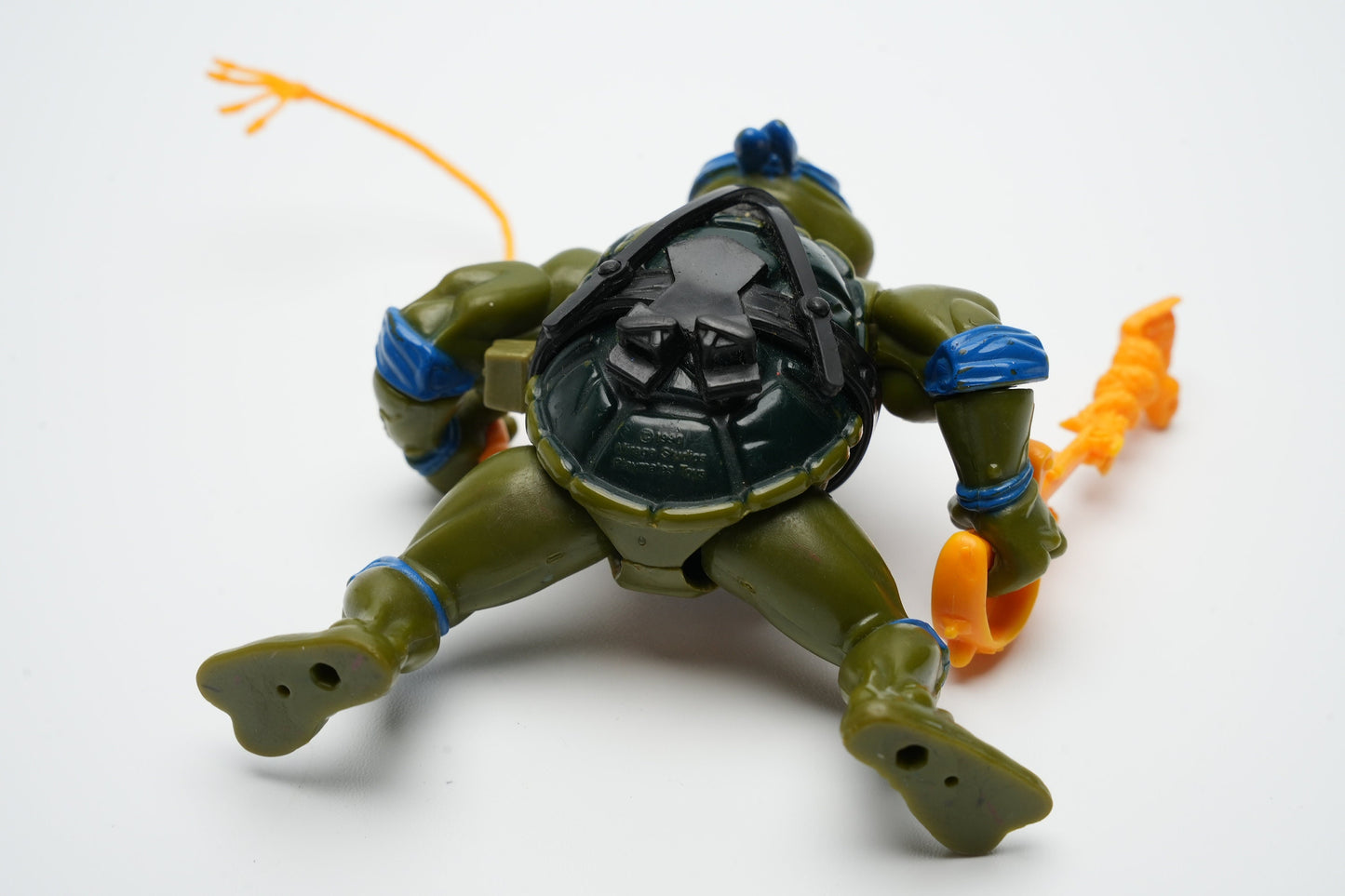 Teenage Mutant Ninja Turtles vintage figuur 1988 Leonardo met wapens
