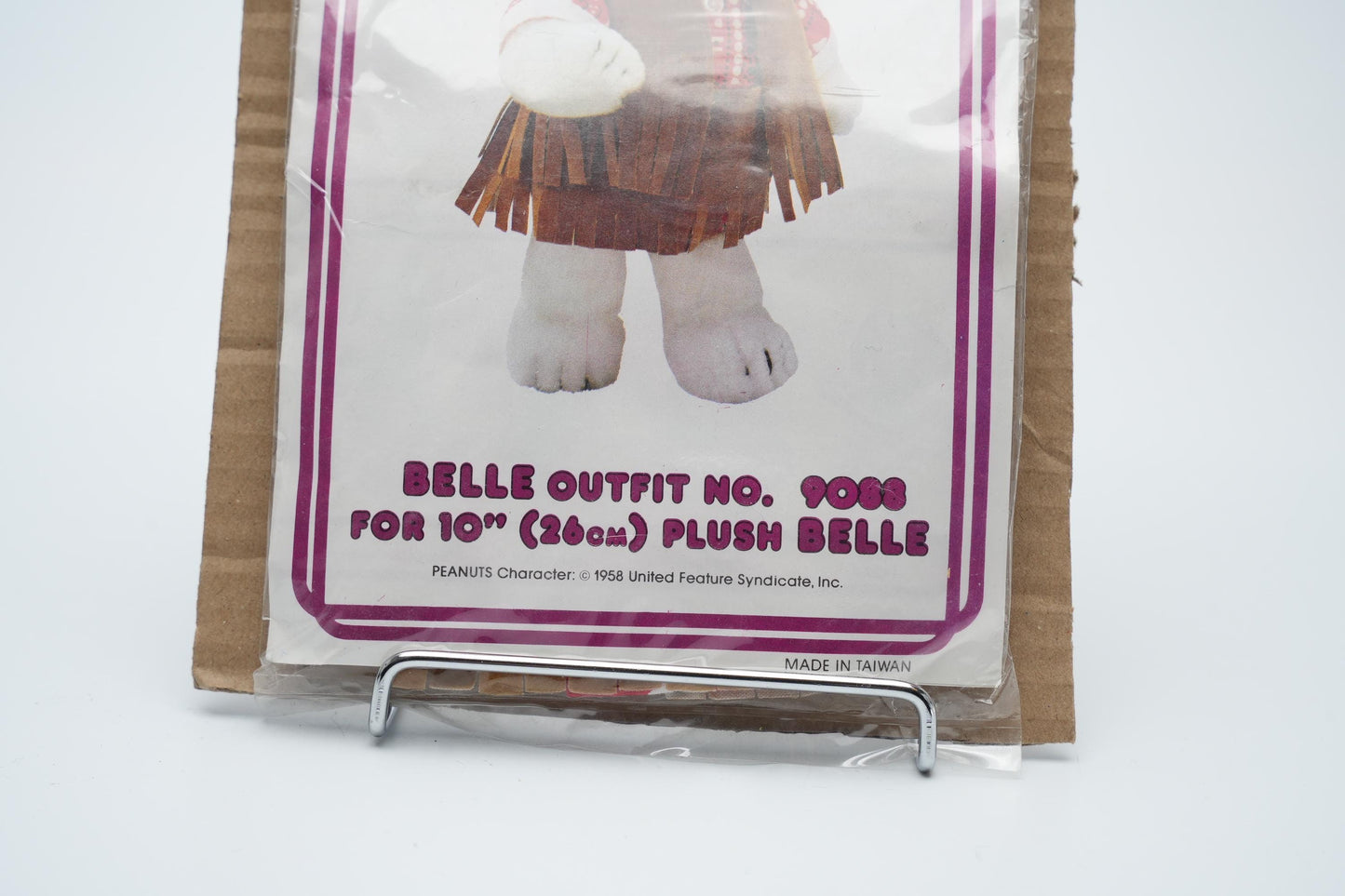 Belle Outfit No. 8734 - Vintage Snoopy Belle Kledingset (1980s) - Nieuw in Verpakking