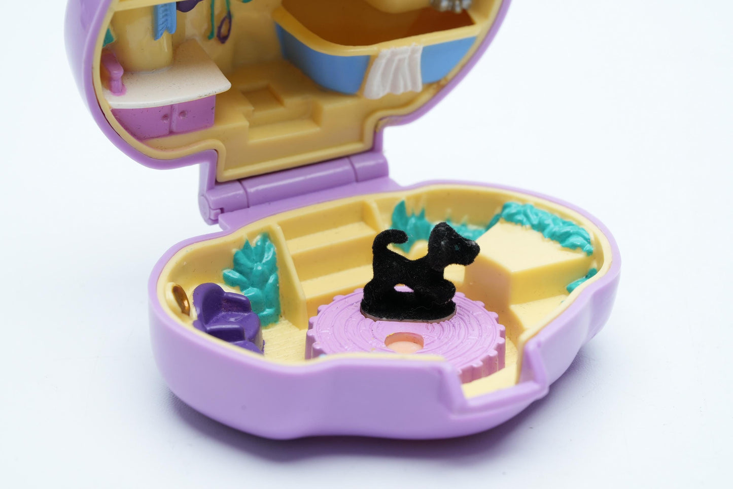 Vintage Polly Pocket Dazzling Dog Show 1993 – Met Originele Hond – Bluebird Toys