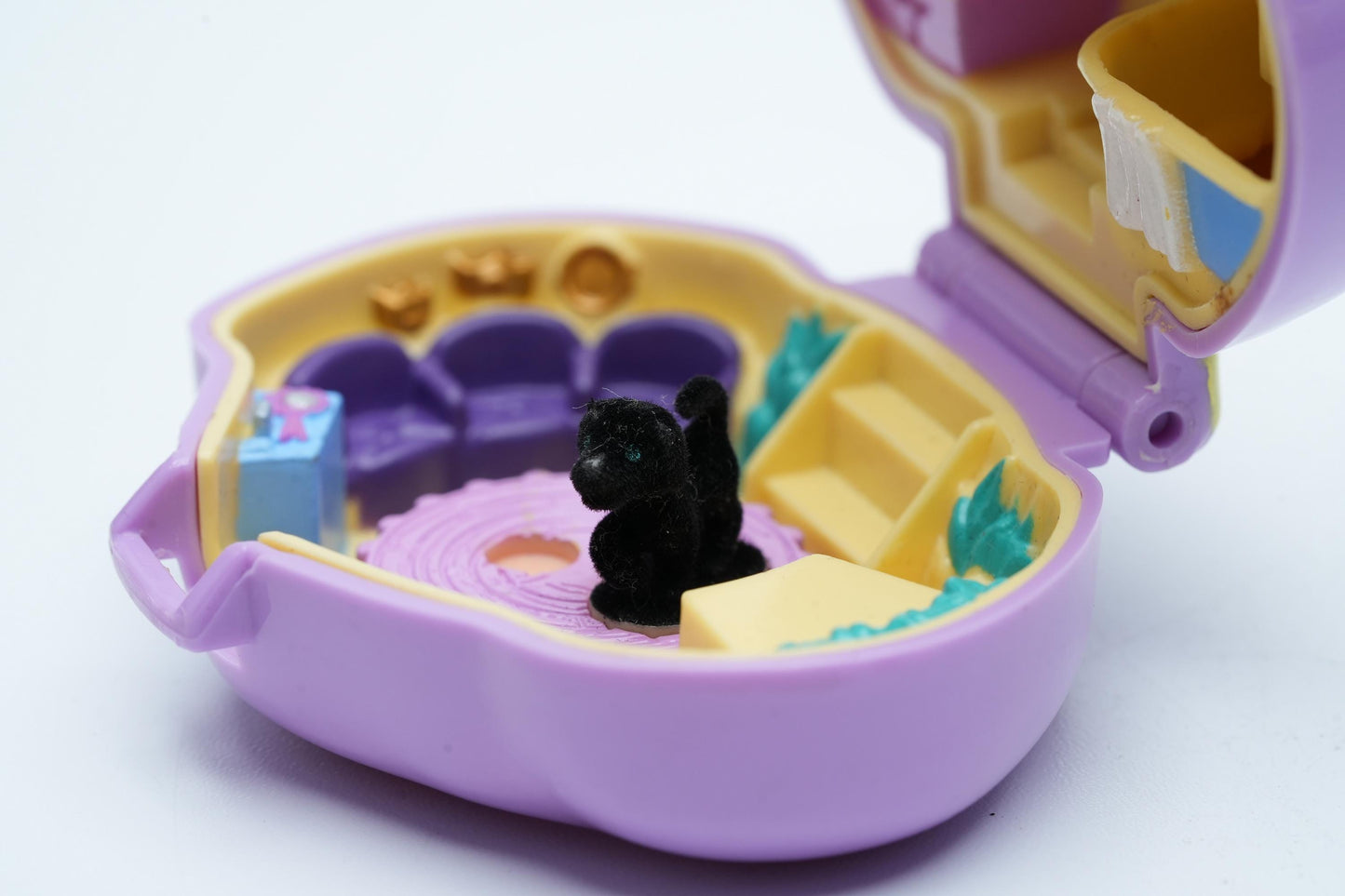 Vintage Polly Pocket Dazzling Dog Show 1993 – Met Originele Hond – Bluebird Toys